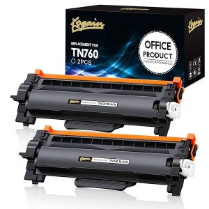 Kogain Compatible Toner Cartridge Replacement for Brother TN760 TN-760 TN730 TN-730 High Yield Work with HL-L2350DW HL-L2370DWXL MFC-L2710DW DCP-L2550DW HL-L2395DW MFC-L2750DW Printer, 2 Pack